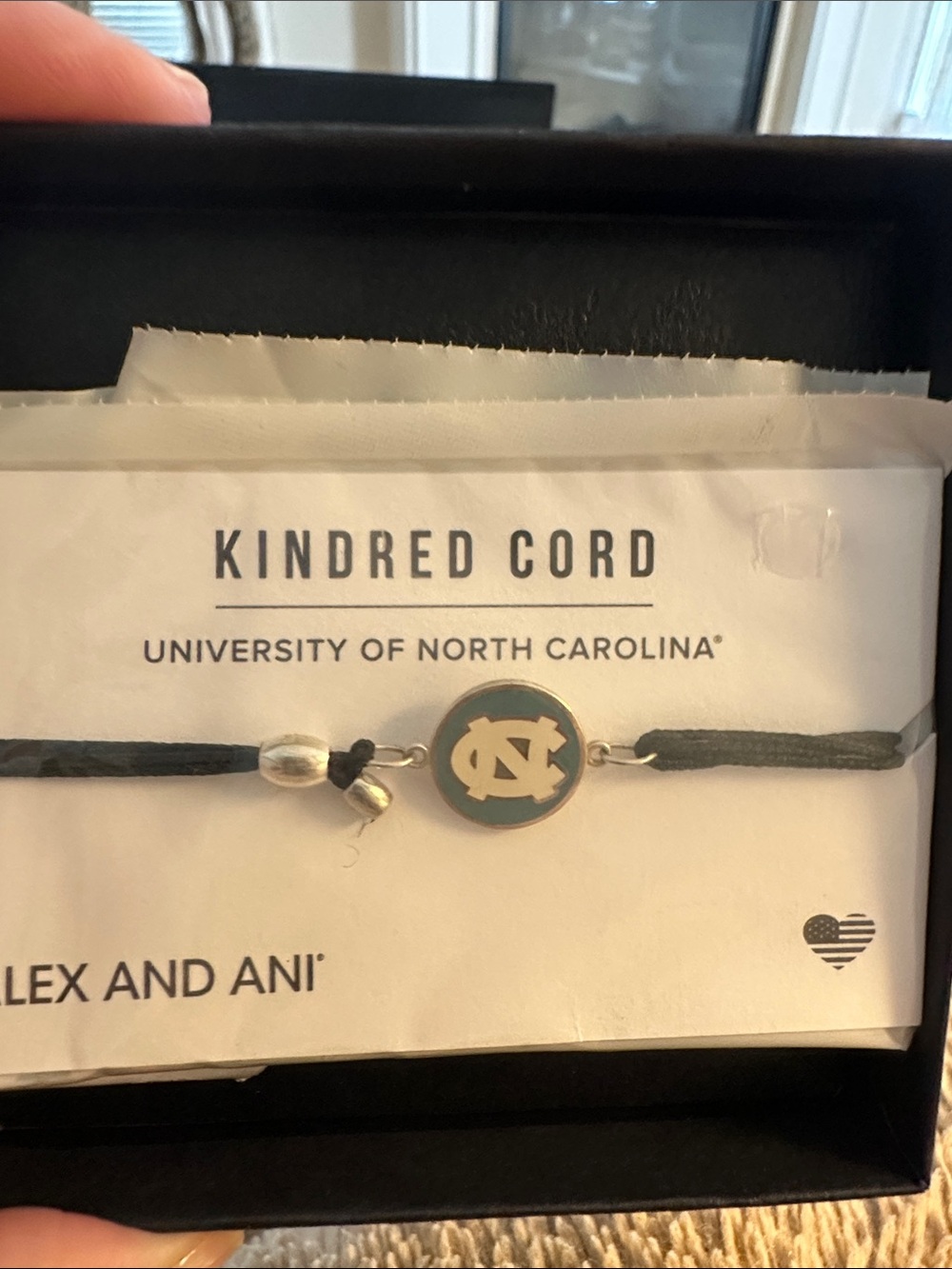 Alex and Ani Kindred Cord (UNC) bracelet